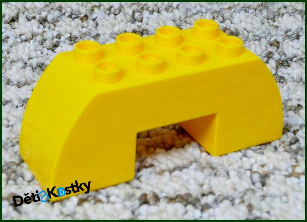 Lego® Duplo® Kostka Klenba 2x6 Světle Oranžová