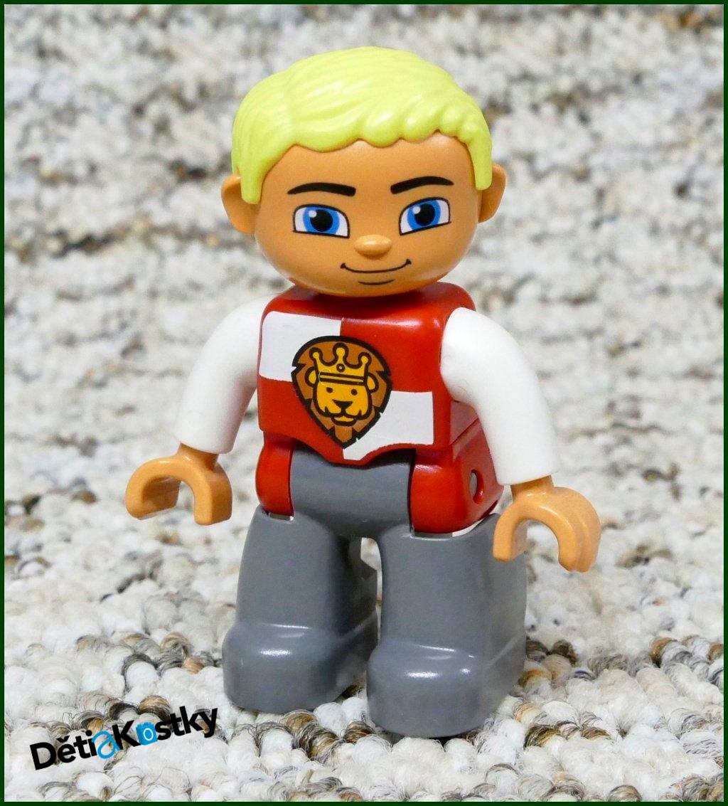 Lego® Duplo® Rytíř Blond - Novější Typ