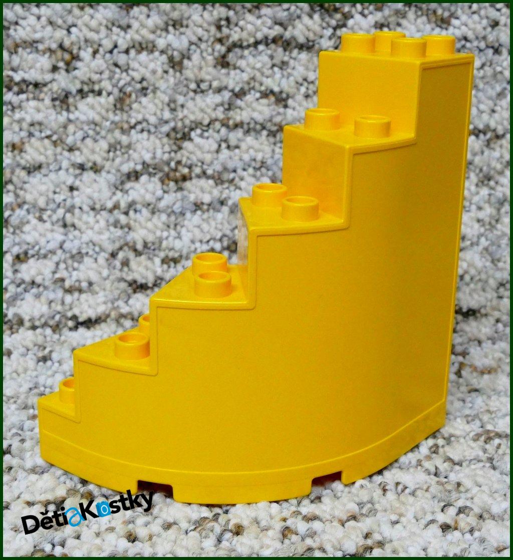 Lego® Duplo® Schodiště Točité Oranžové