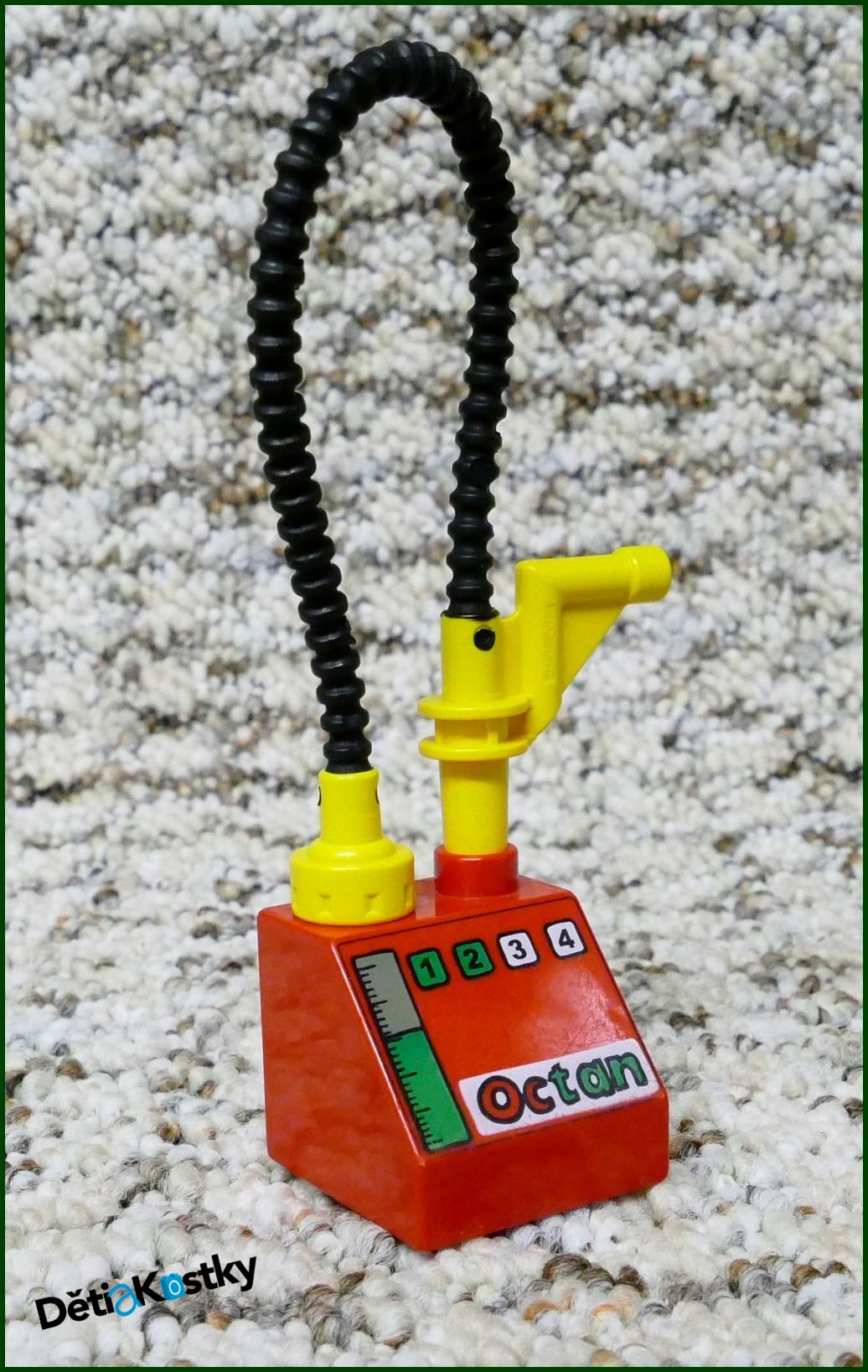 Lego® Duplo® Kostka Octan Červená s Hadicí / Benzinka