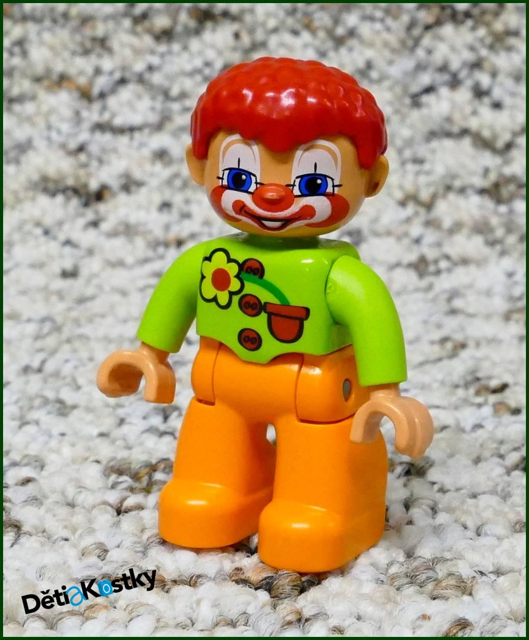 Lego® Duplo® Figurka Šašek - Červené Vlasy