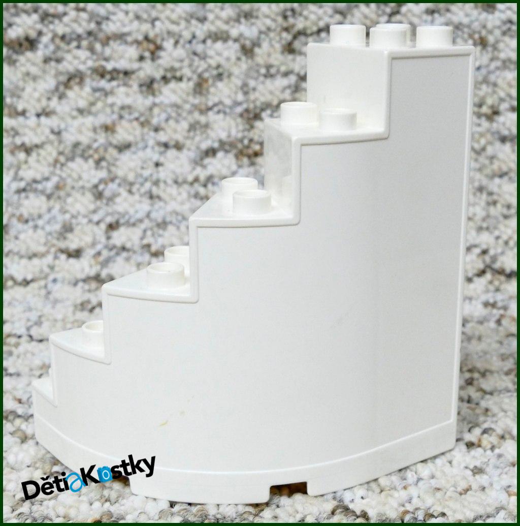 Lego® Duplo® Schodiště Točité Bílé