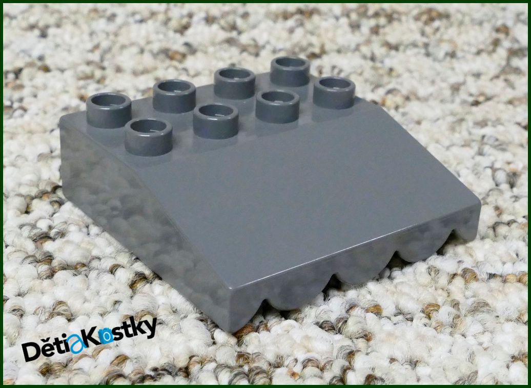 Lego® Duplo® Střecha Nízká Tmavě Šedá