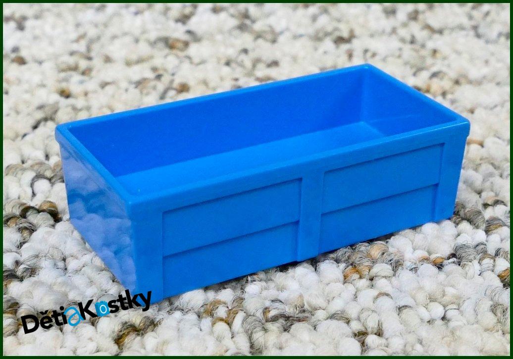 Lego® Duplo® Korýtko Hranaté Světle Modré (Tyrkys)