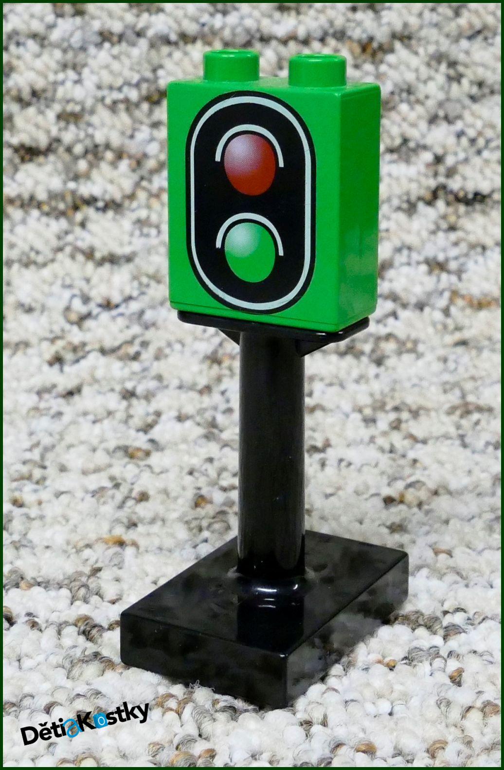 Lego® Duplo® Značka Zelená Semafor (2)