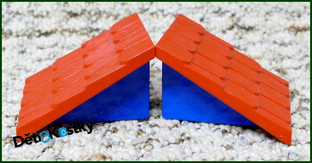 Lego® Duplo® Střechy Červené 2ks