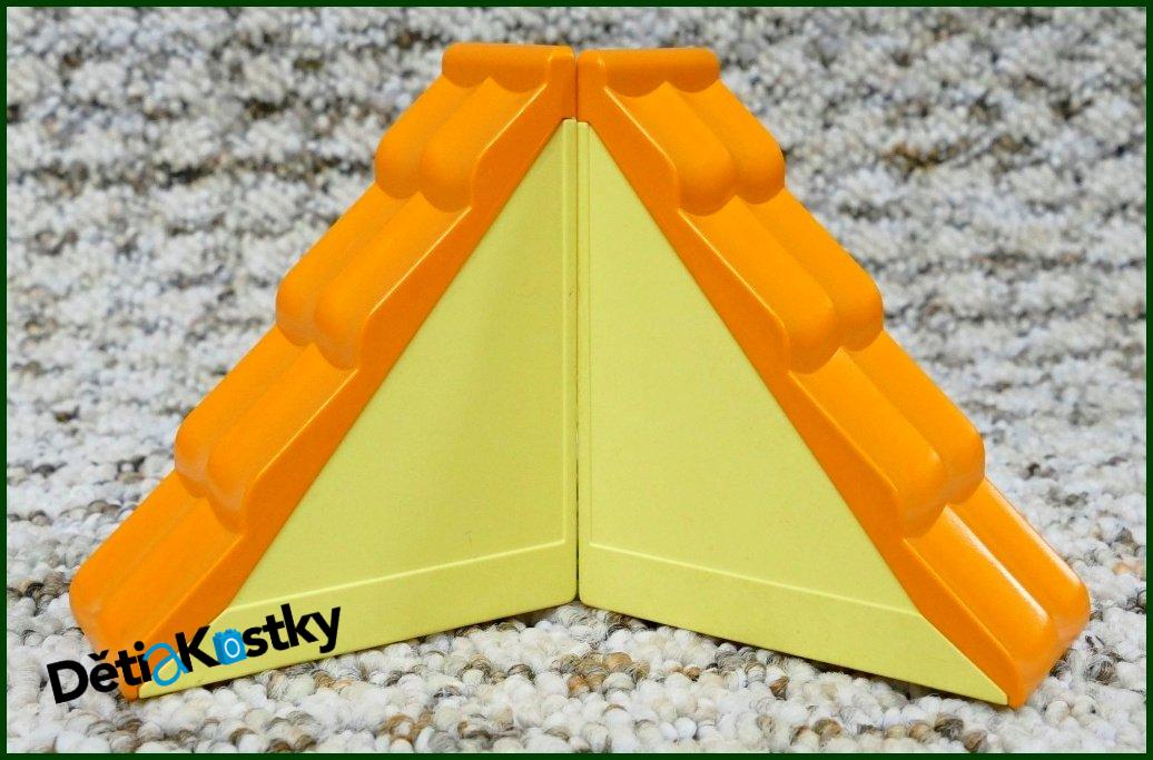 Lego® Duplo® Střechy Vysoké Oranžové 2ks