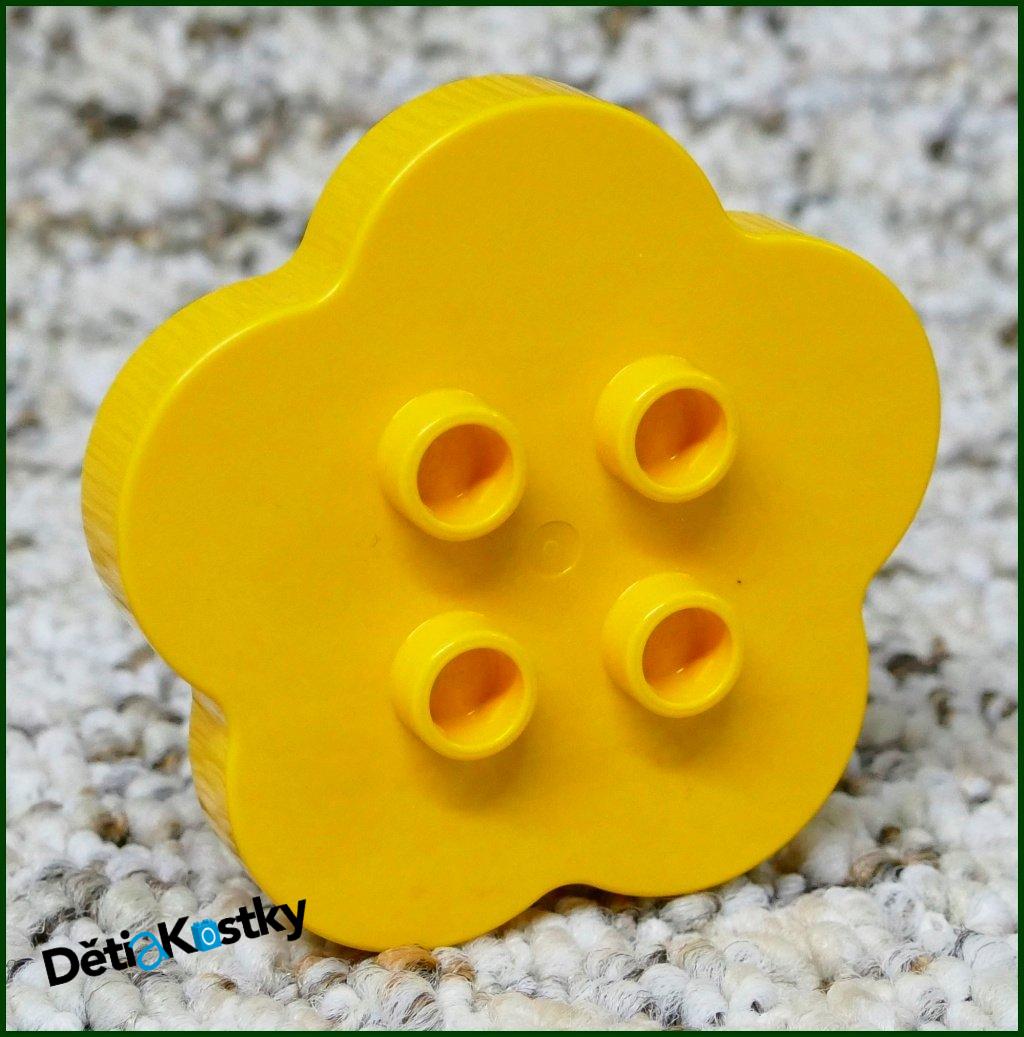 Lego® Duplo® Kostka Tvar Květiny/Stůl Oranžová