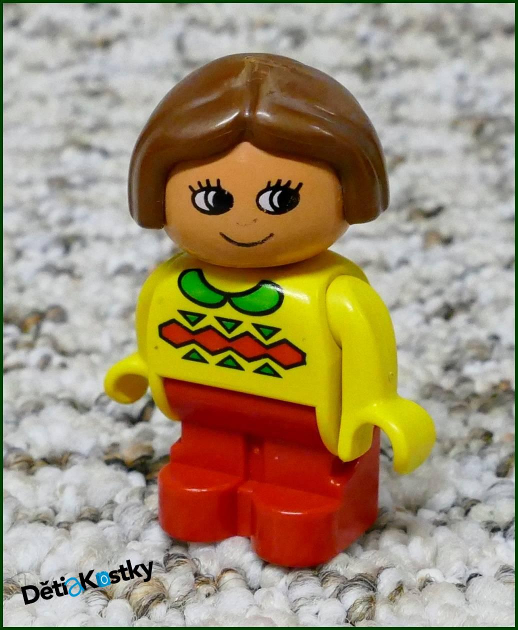 Lego® Duplo® Figurka Dítě Červeno/Žluté