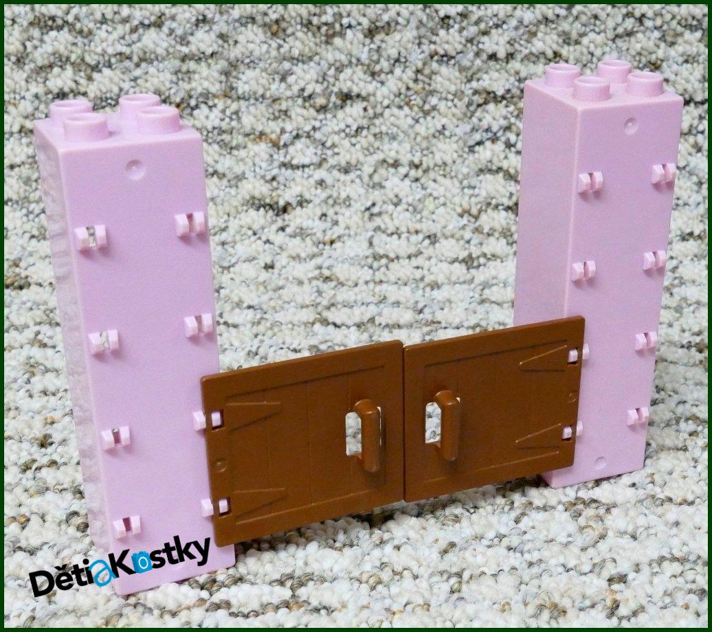 Lego® Duplo® Vrata Farmy (Světle Růžová - Hnědá)