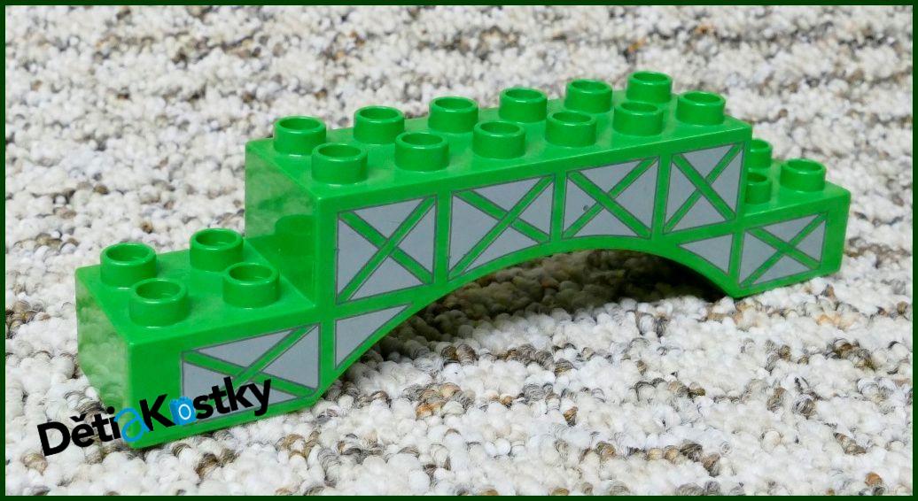 Lego® Duplo® Klenba Tmavě Zelená s Potiskem