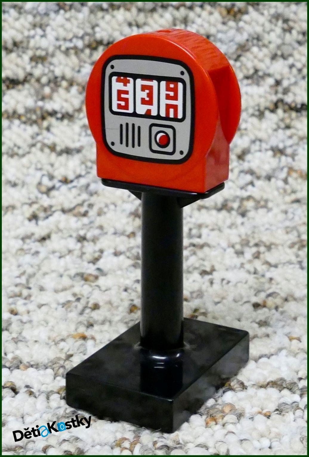 Lego® Duplo® Značka Červená Kulatá - Pumpa