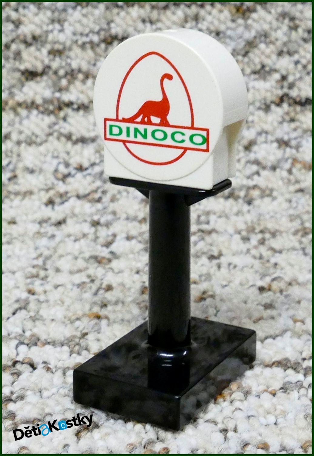 Lego® Duplo® Značka Bílá Kulatá - Dinoco