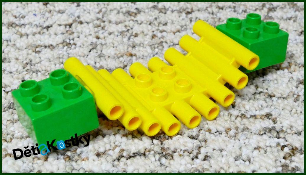 Lego® Duplo® Most z Klád Žlutý (Zelené Kostky)