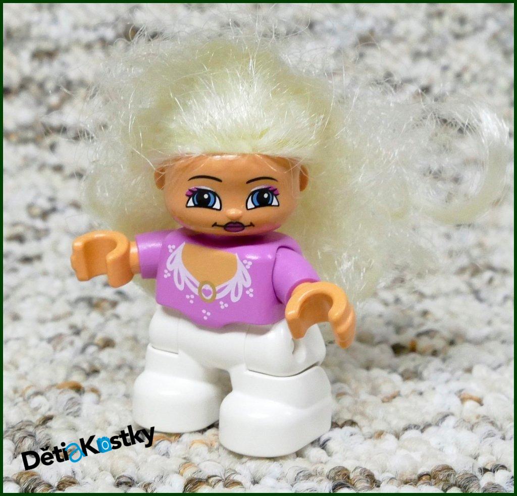 Lego® Duplo® Figurka Princezna s Vlasy Růžová
