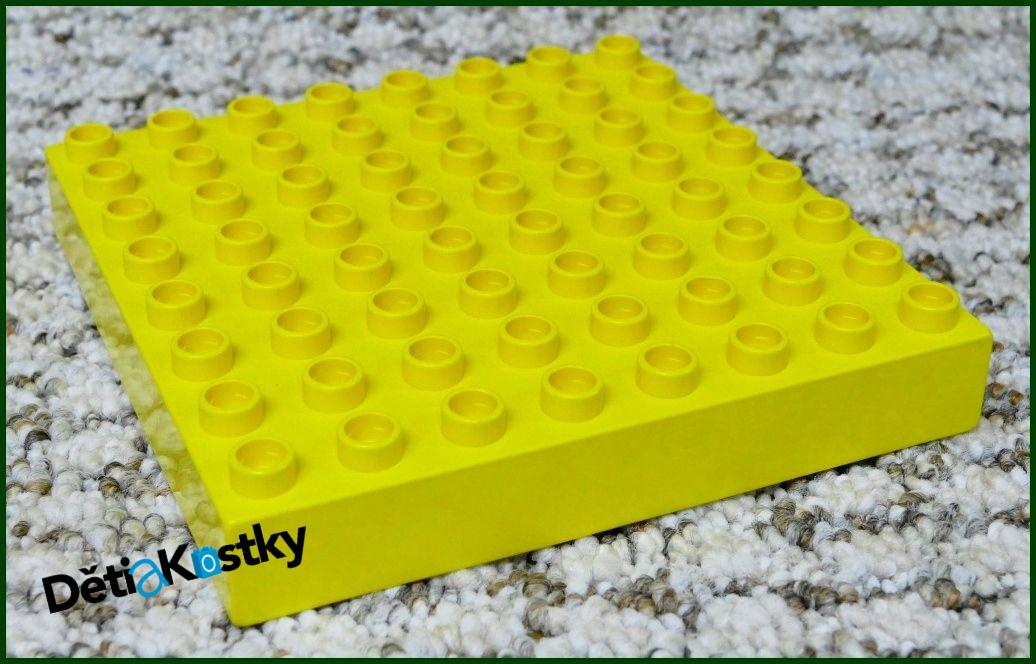 Lego® Duplo® Podložka/Deska 8x8 Žlutá Vysoká