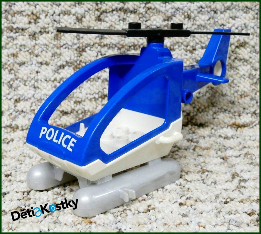 Lego® Duplo® Policejní Vrtulník Modrý