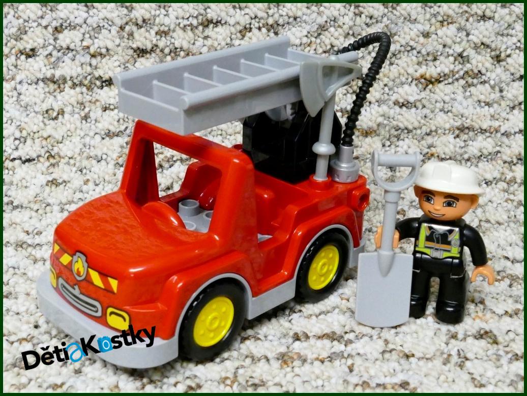 Lego® Duplo® Hasičské Auto se Žebříkem - Novější Typ