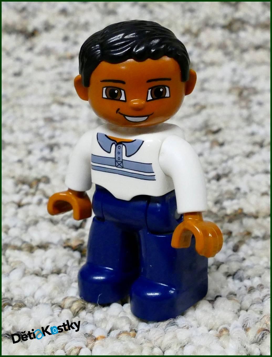 Lego® Duplo® Figurka Černoch v Bílé Vestě