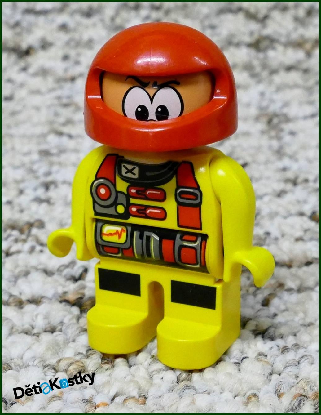 Lego® Duplo® Figurka Závodník - Červená Helma