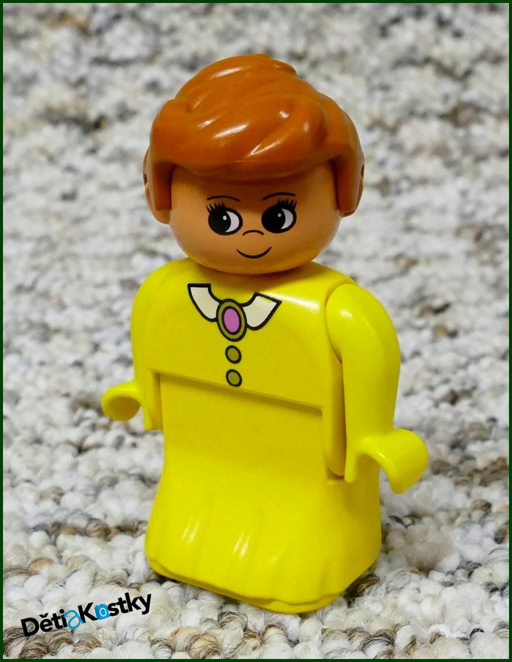 Lego® Duplo® Figurka Maminka ve Žlutém - "Šaty"