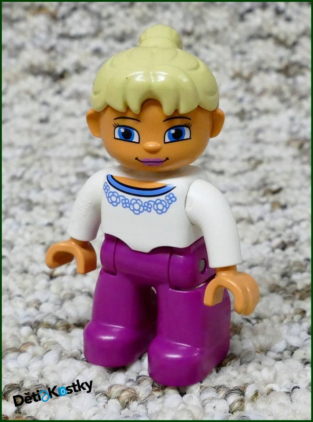 Lego® Duplo® Figurka Maminka Blond s Culíkem