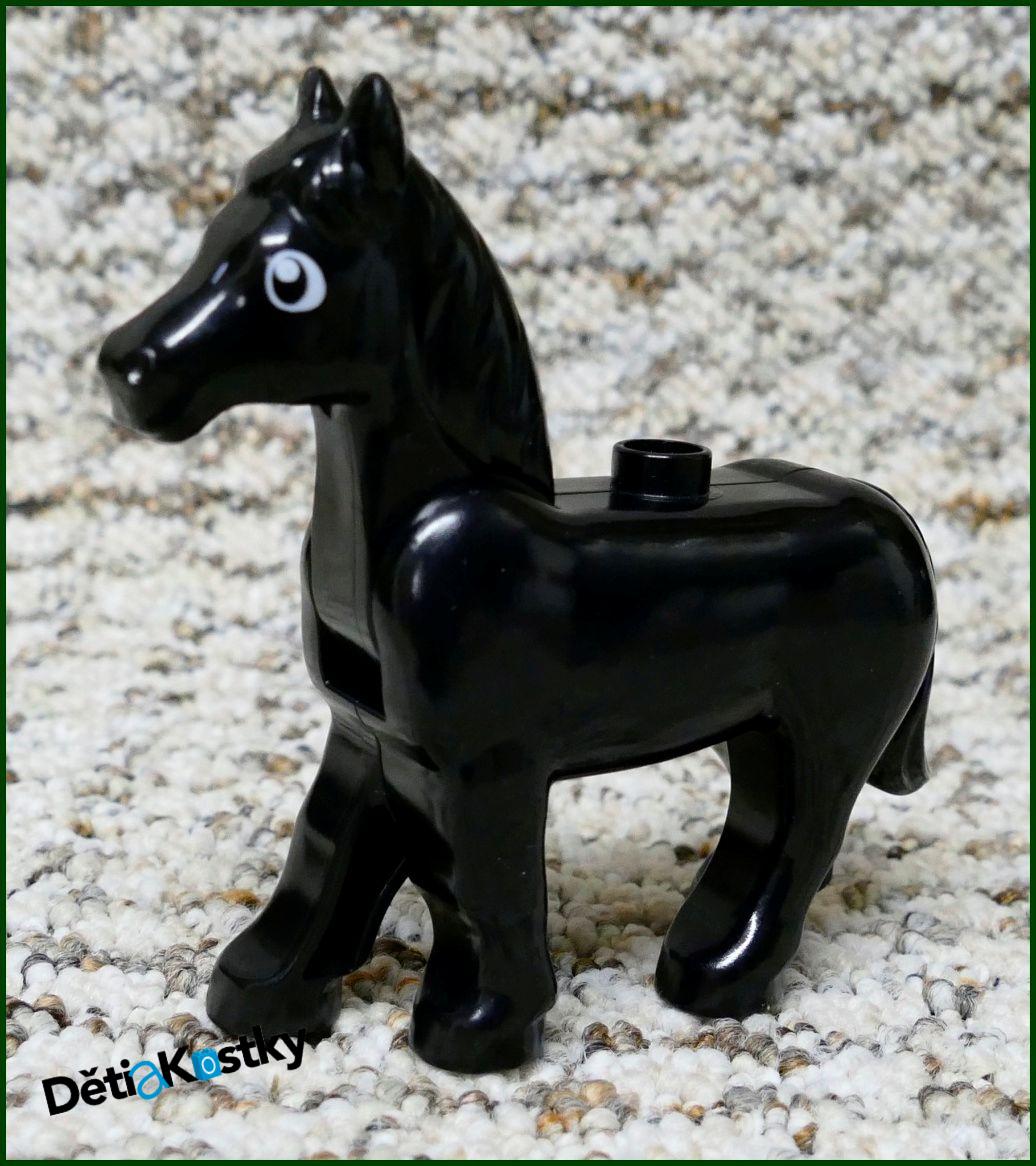 Lego® Duplo® Černý Kůň - Starší Typ