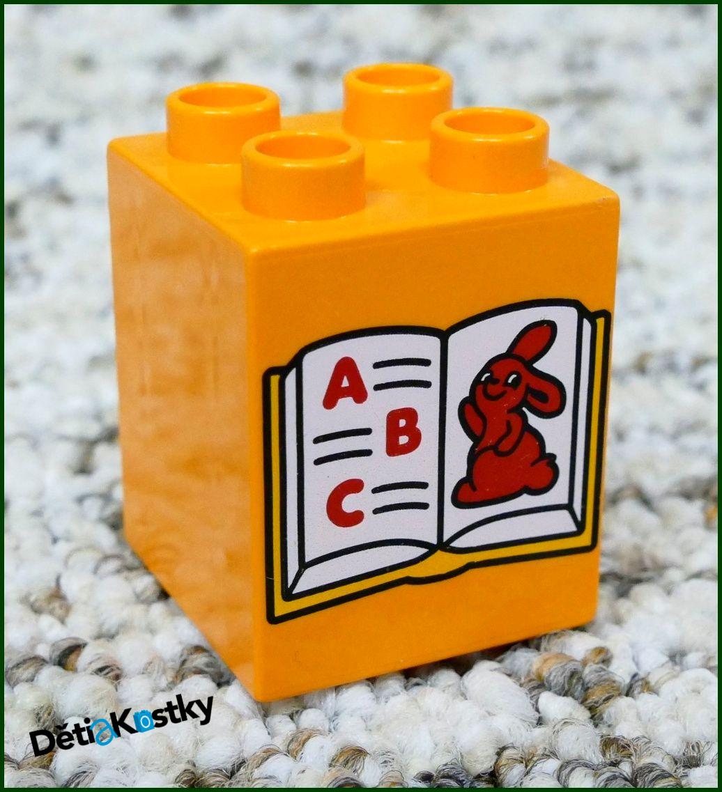 Lego® Duplo® 2x2x2 Oranžová - Knížka