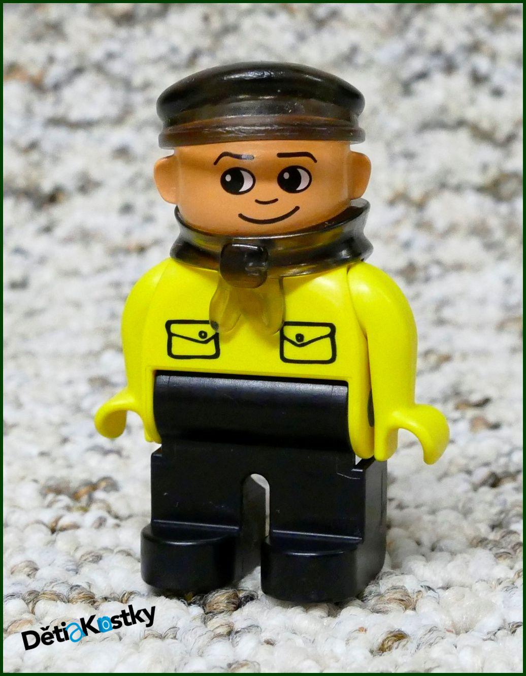 Lego® Duplo® Postavička Průvodčí (Intelli) Žlutý