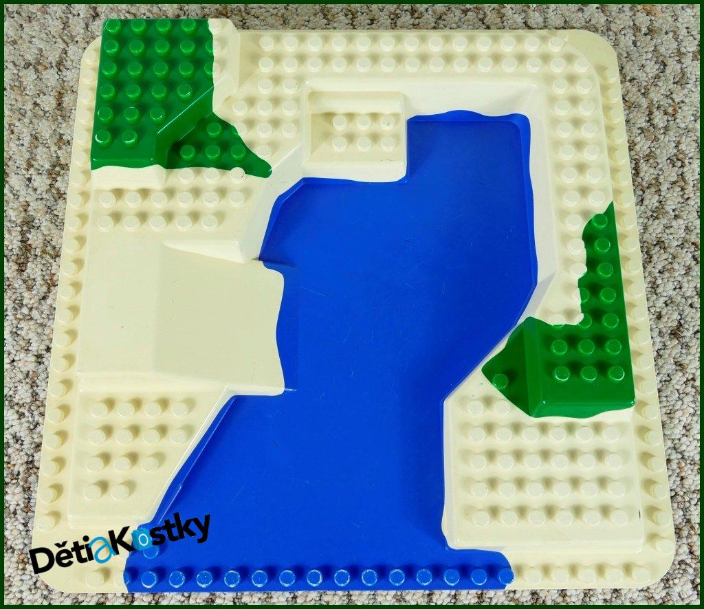 Lego® Duplo® 3D Podložka/Deska 24x24 Bílá