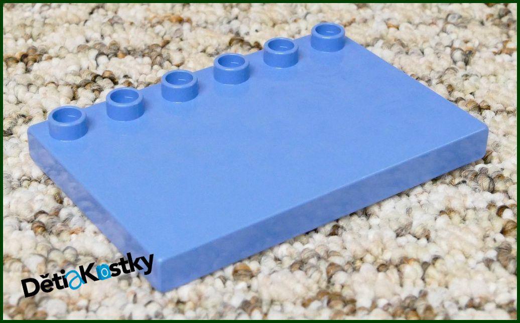 Lego® Duplo® Podložka/Destička 4x6 Světle Modrá (Stříška)