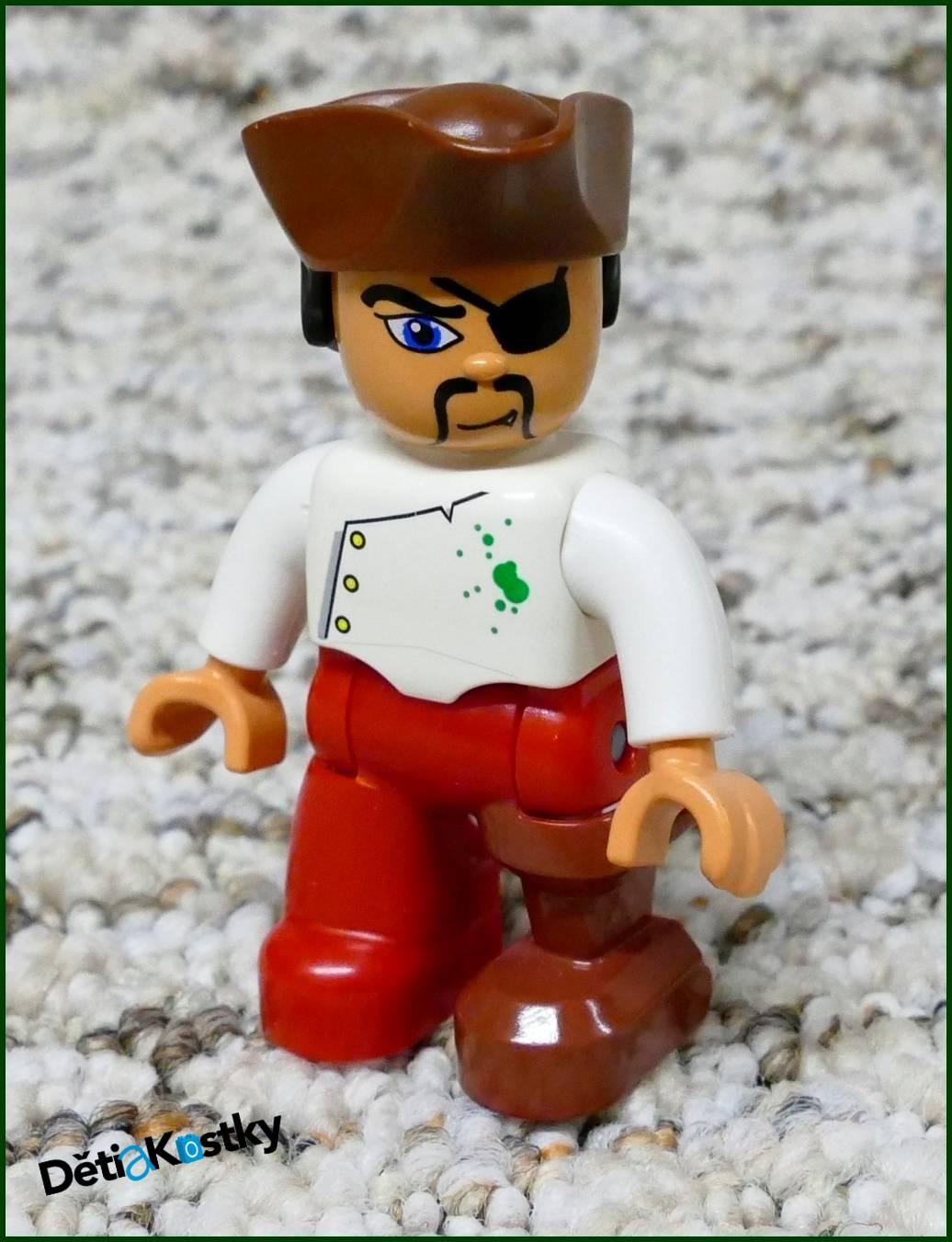 Lego® Duplo® Postavička Kuchař s Dřevěnou Nohou