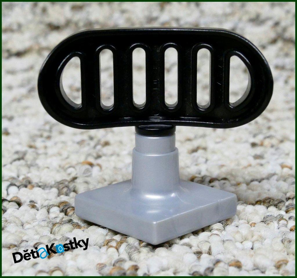 Lego® Duplo® Radar Černý - Stříbrný Podstavec