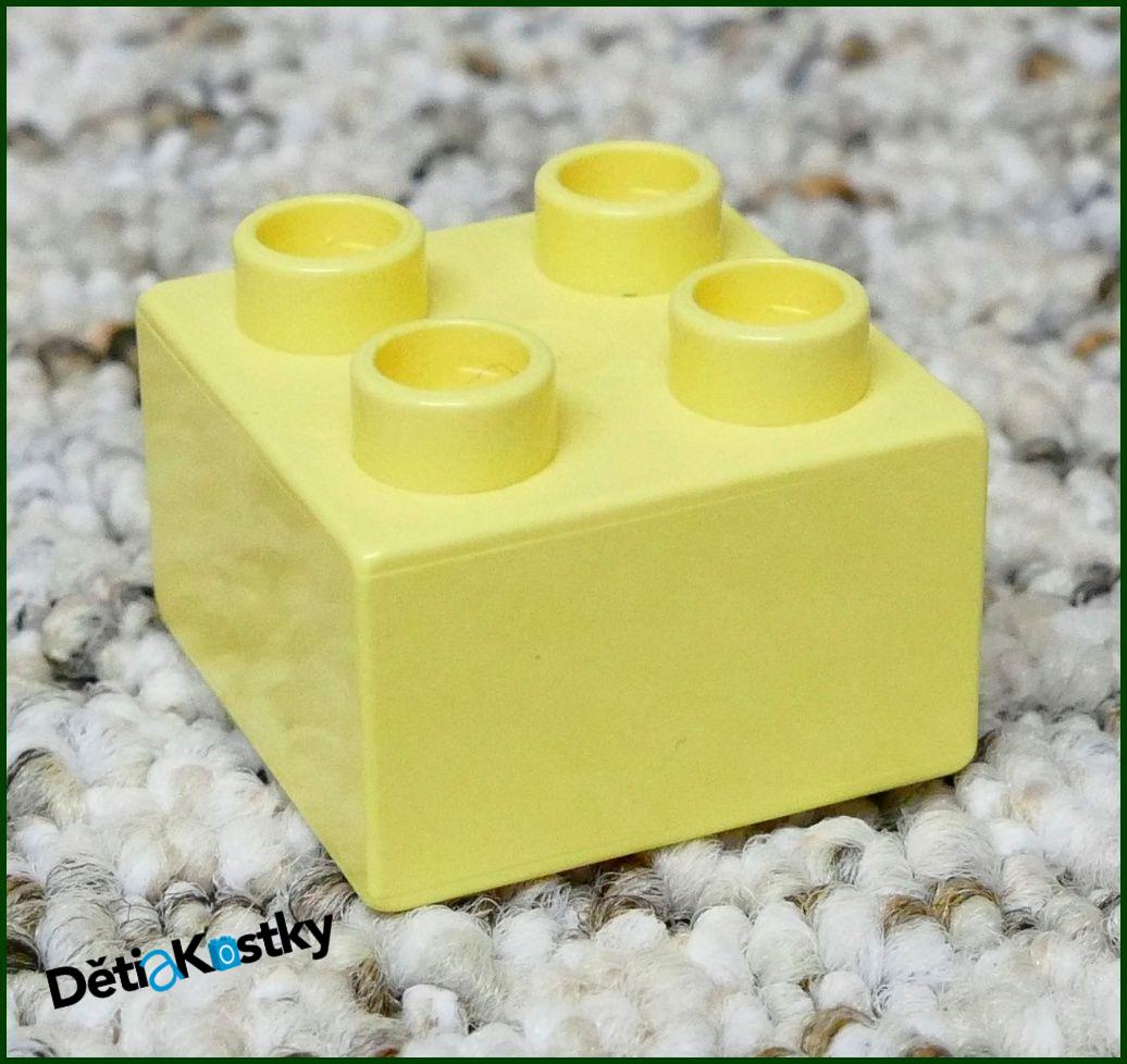 Lego® Duplo® Kostka 2x2 Světlounce Béžová