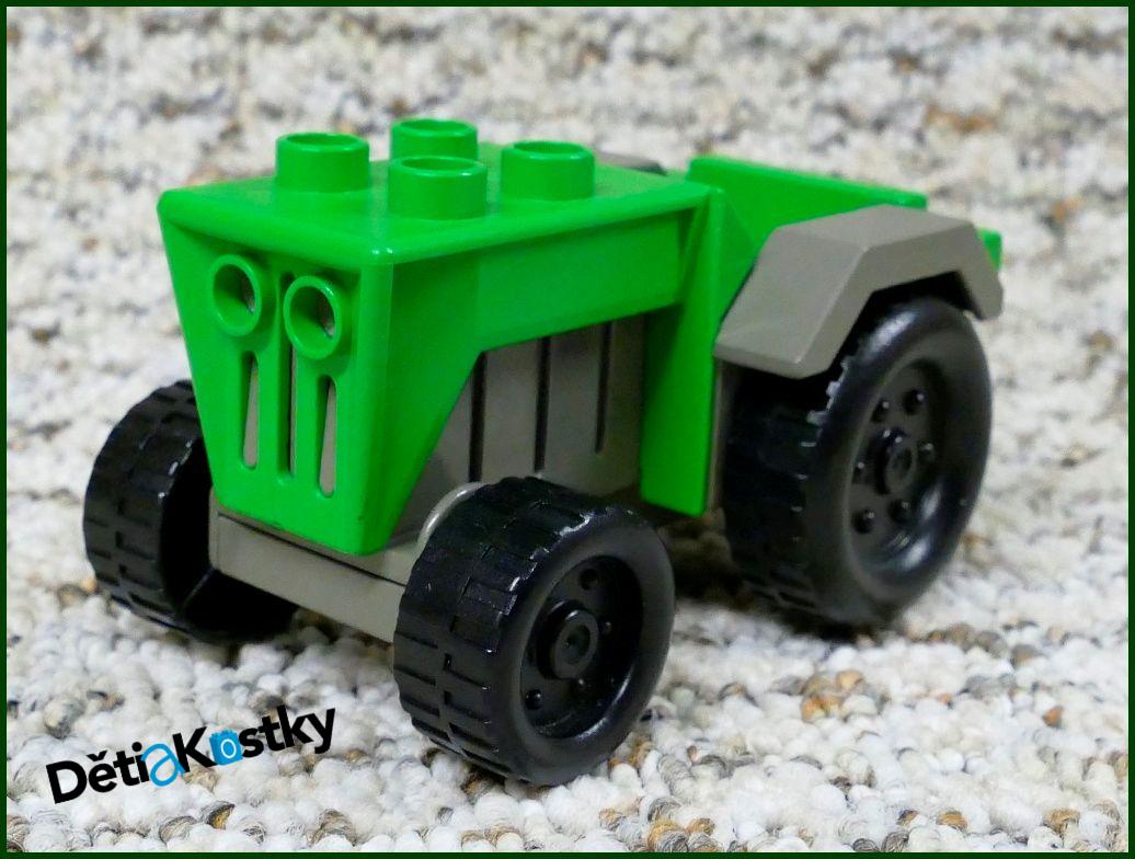 Lego® Duplo® Traktor Malý - Světle Zelený