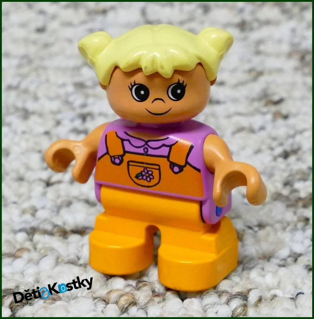 Lego® Duplo® Figurka Dítě v Oranžovém