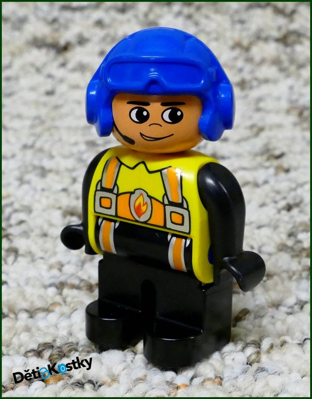 Lego® Duplo® Figurka Hasič - Pilot Vrtulníku