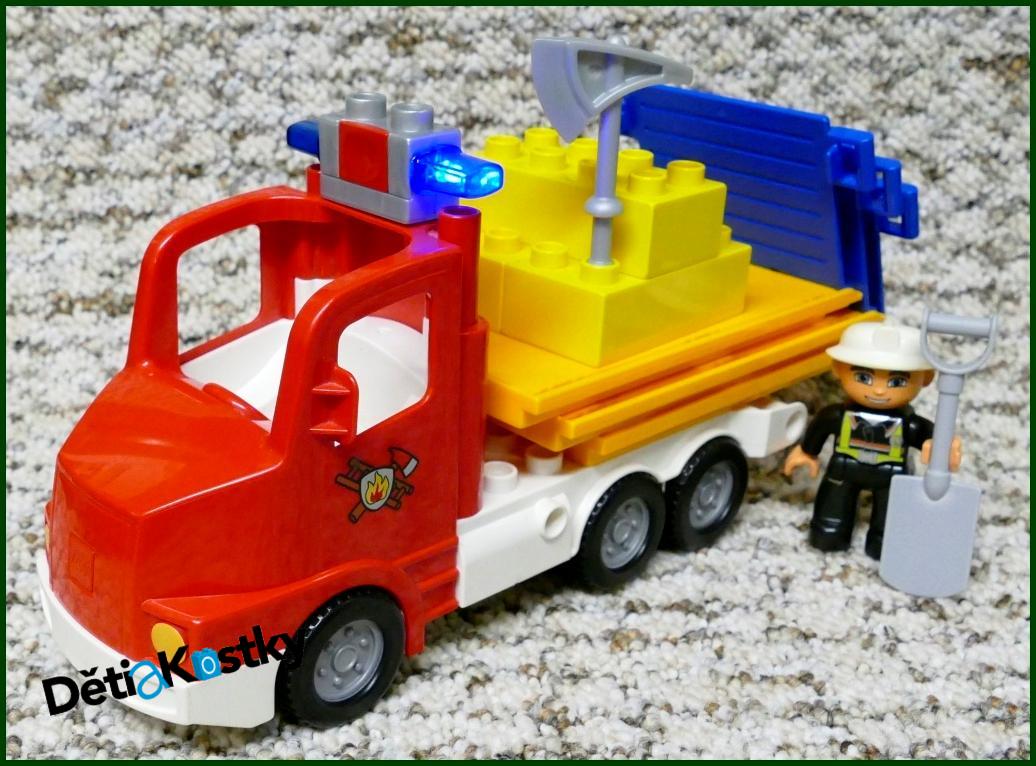 Lego® Duplo® Hasičské Auto - Stavba Mostu
