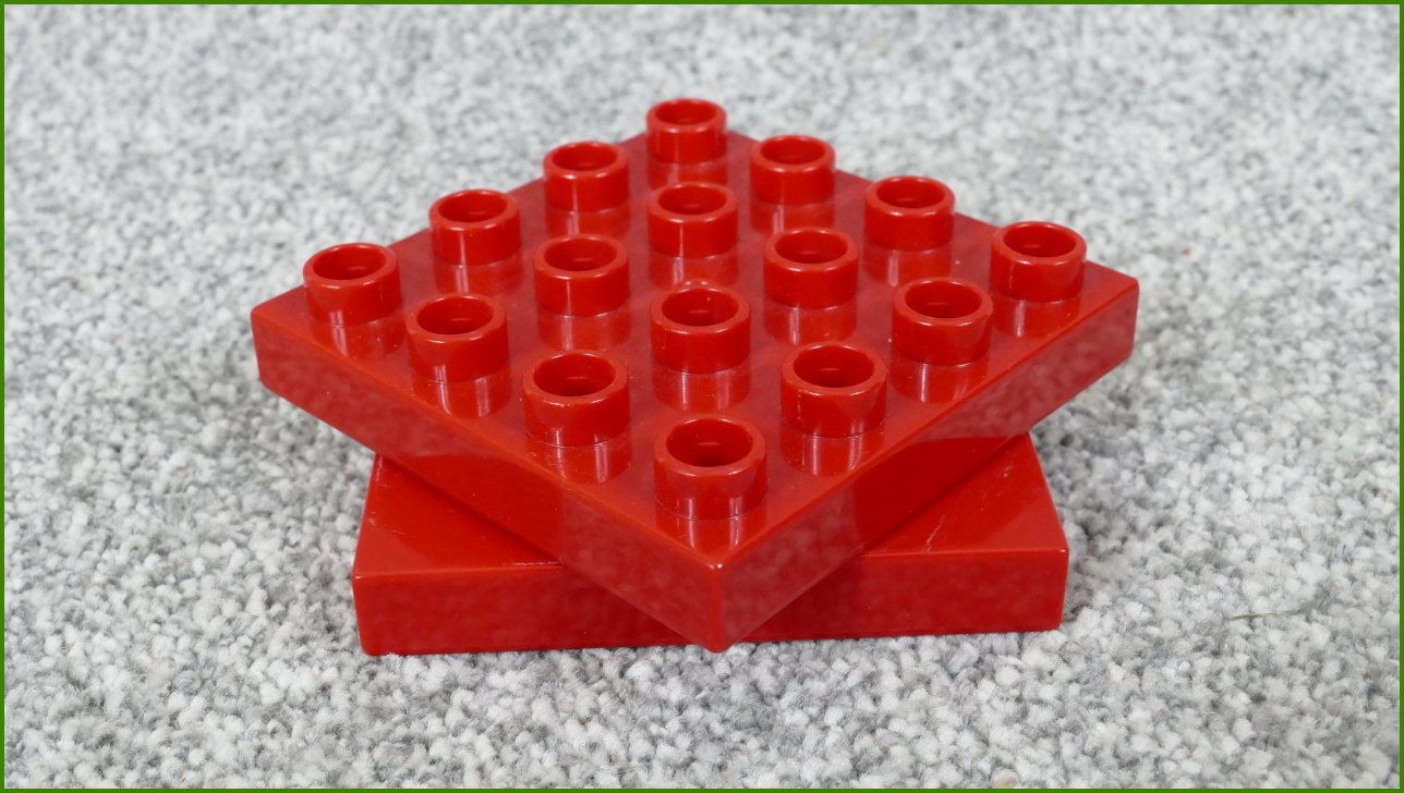 Lego® Duplo® Otočná Část Velká Červená
