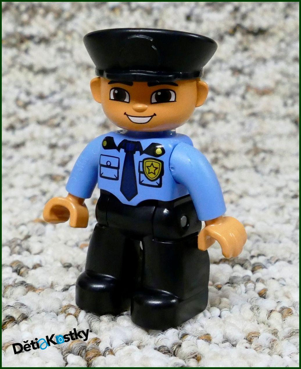 Lego® Duplo® Figurka Policista s Kravatou - Novější Typ