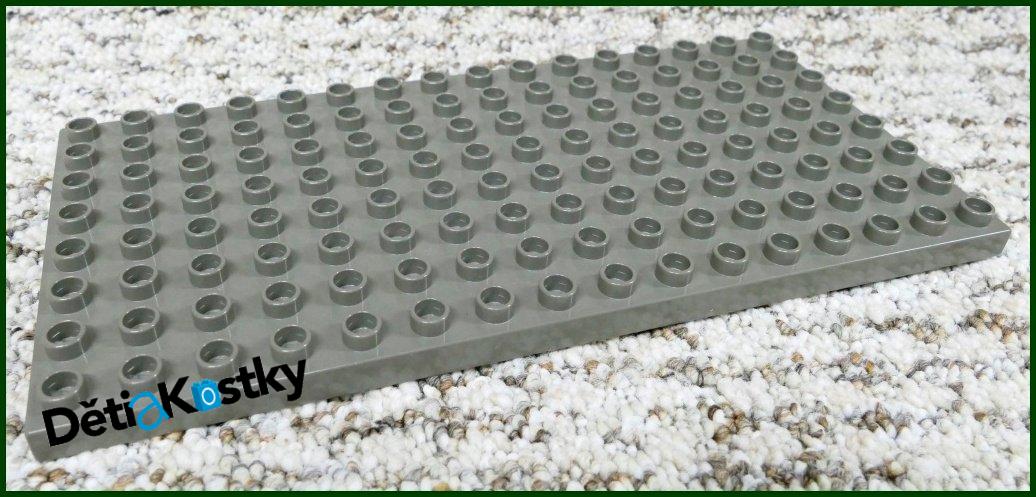 Lego® Duplo® Podložka/Deska 8x16 Hnědošedá