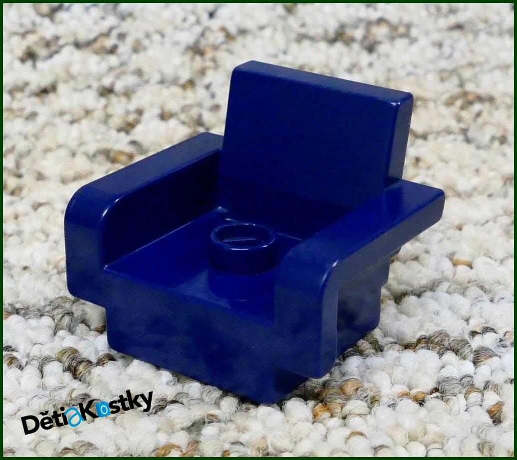 Lego® Duplo® Křeslo Hranaté Modré