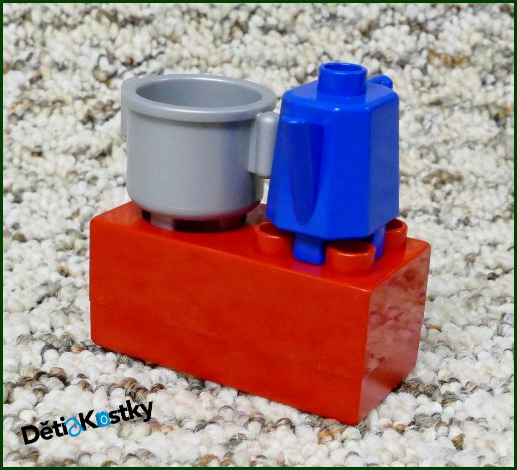 Lego® Duplo® Vařič s Hrncem a Konvicí Červený