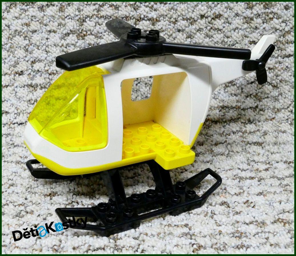 Lego® Duplo® Vrtulník Záchranářský Velký Bílý
