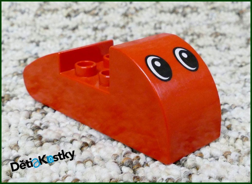 Lego® Duplo® Kostka 2x6 Červená - Červ