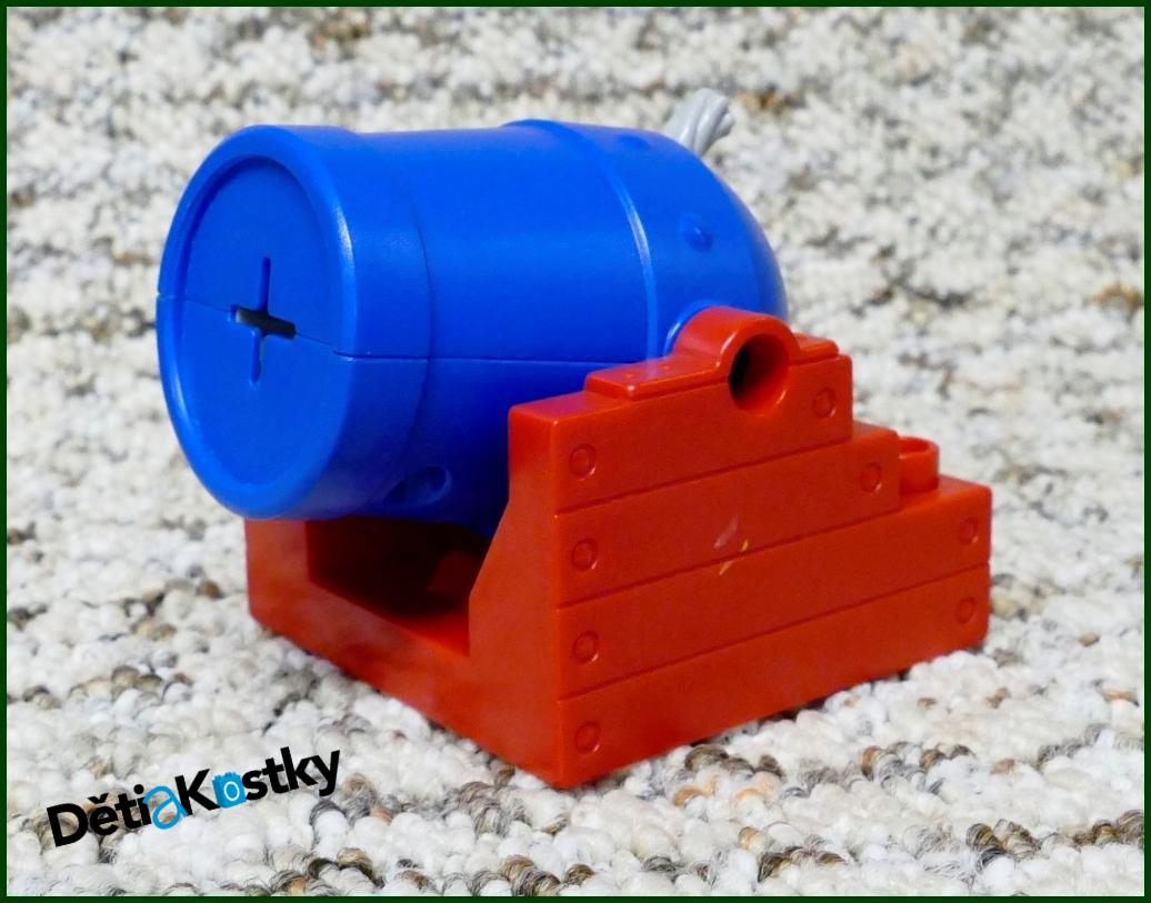 Lego® Duplo® Lodní Dělo Vystřelovací Modré/Červená Základna