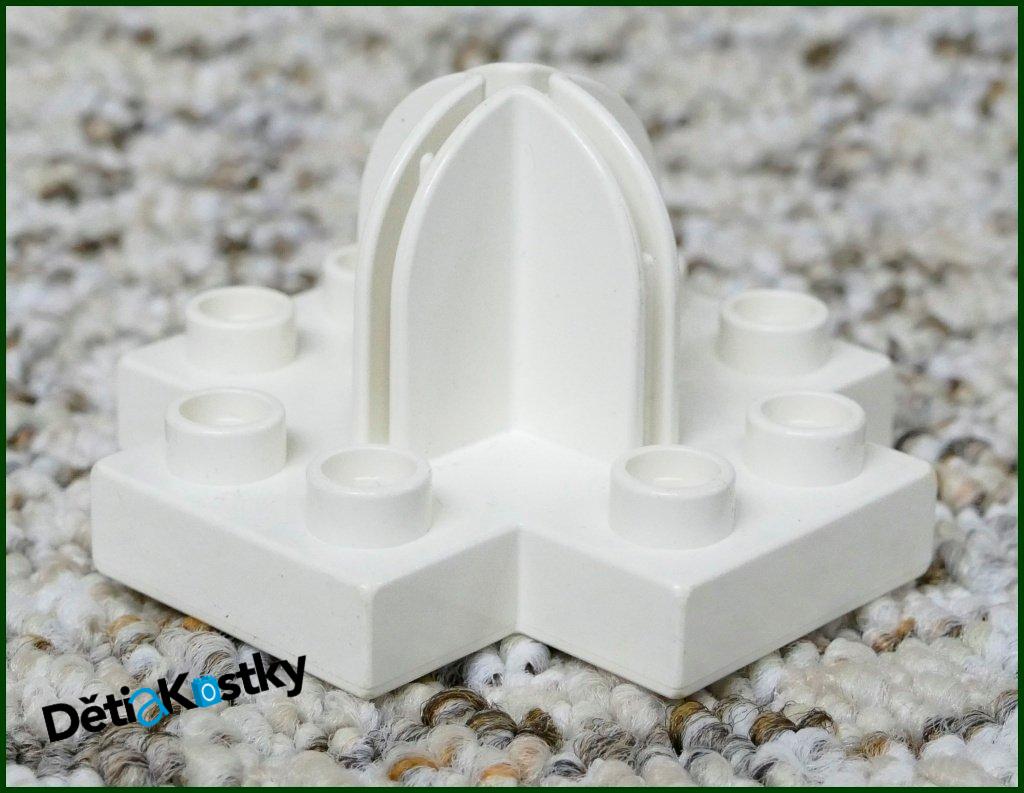 Lego® Duplo® Podstavec pro Plastové Stěny Bílý