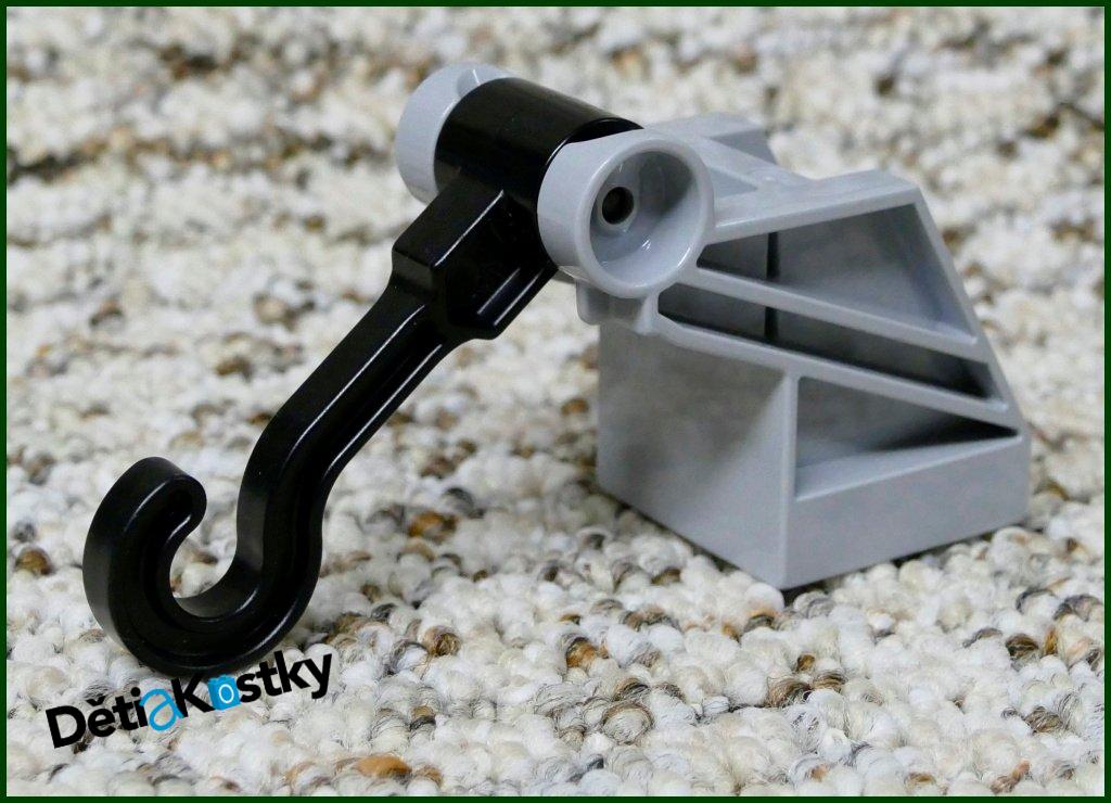 Lego® Duplo® Hák Šedý - Novější Typ