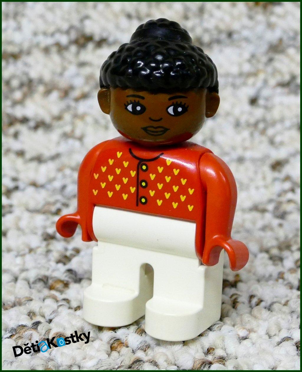 Lego® Duplo® Figurka Černoška v Červeném