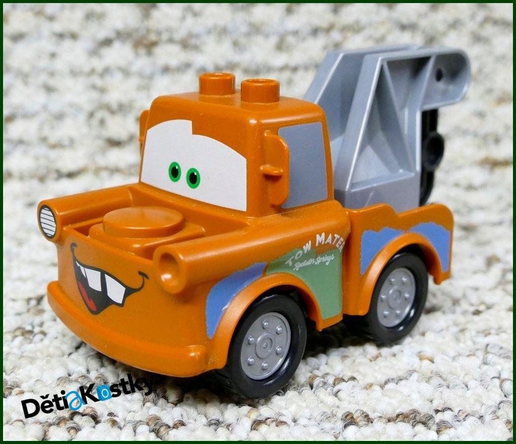 Lego® Duplo® Cars - Burák (Šedý Hák) Obyčejná Kola